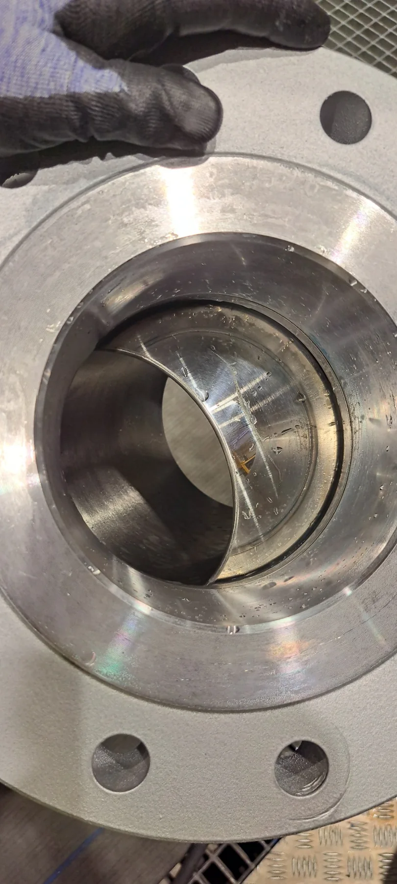 Internal valve visual inspection