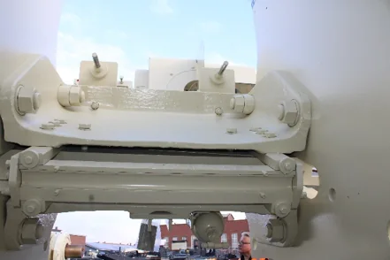 Mechanical assembly or fabricated equipment underside