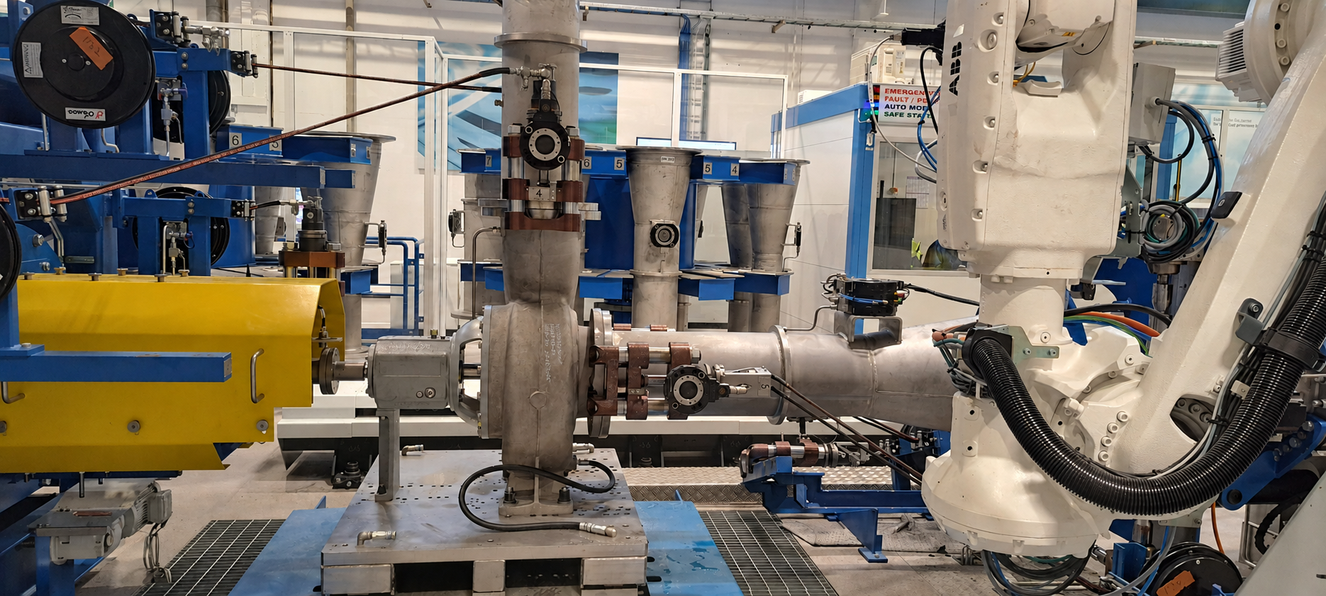 Automated industrial pump performance testing at a Finnish test facility